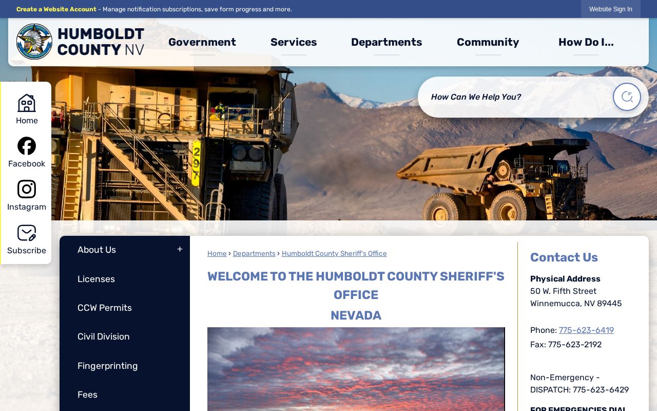 Humboldt County 72-hour release record Sheriff office source